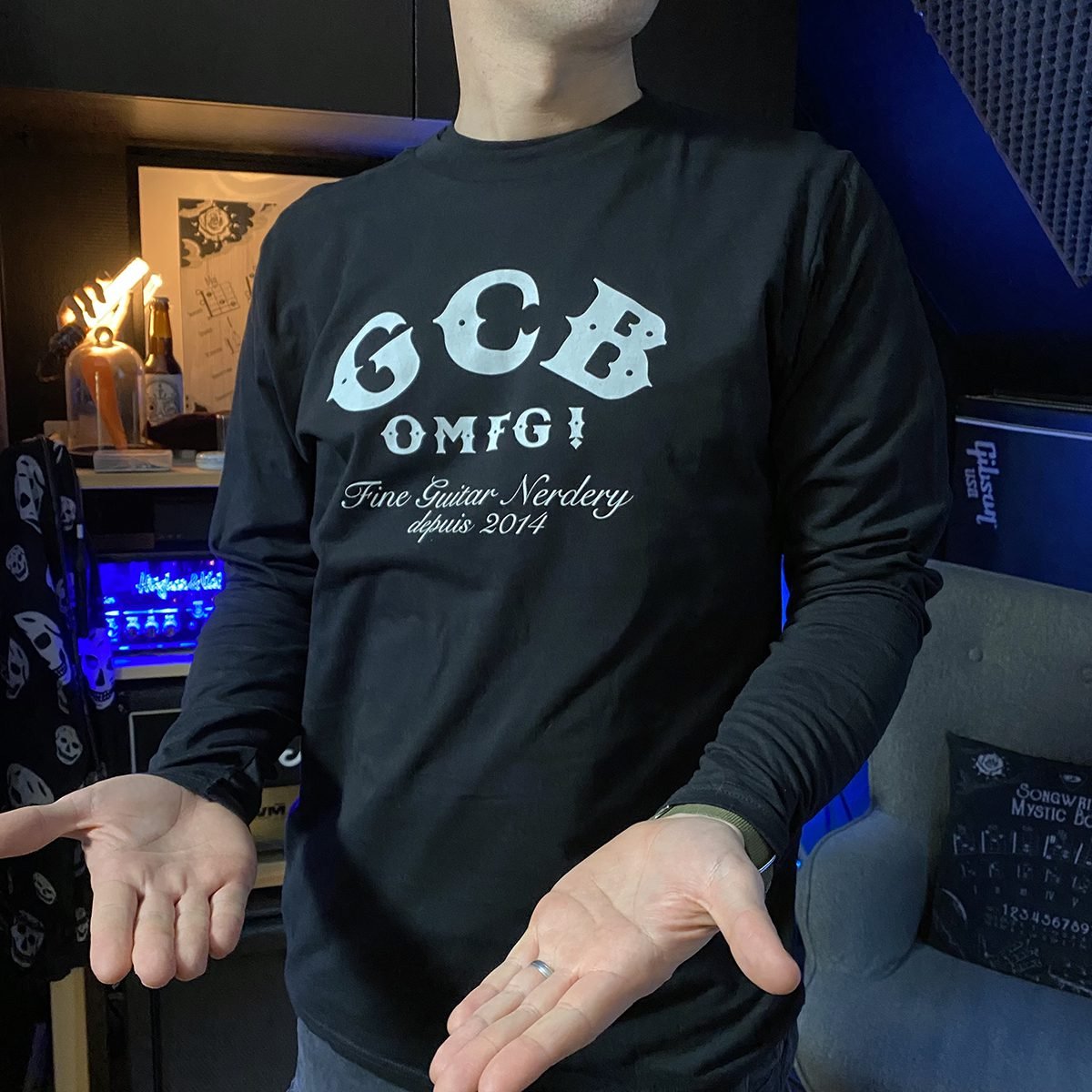 Tee Shirt GCB Omfg ! manches longues